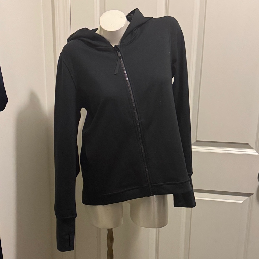 lululemon athletica Black Women's Zip-Up Hoodie with back expander